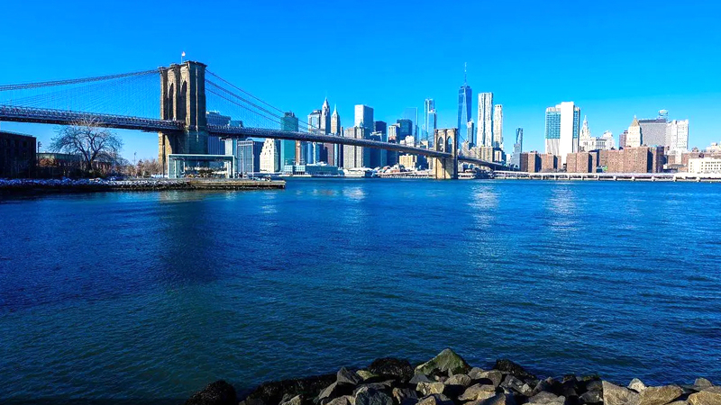 Building and bridge Building and bridge